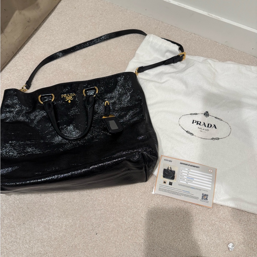 Prada Black Leather Women's Bag